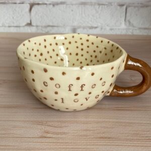 чашка ручной работы кофе